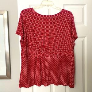 Adorable Liz Claiborne top size 2X